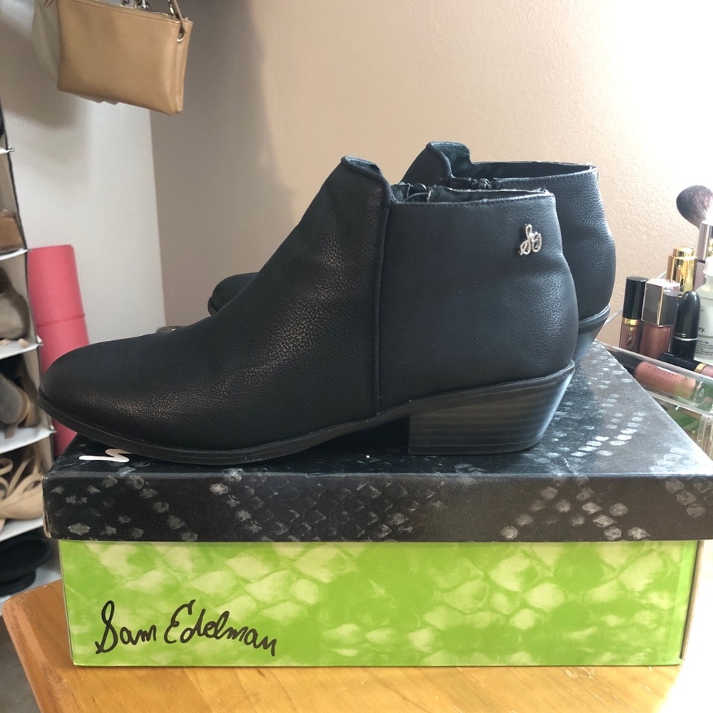 Sam Edelman Kids Black Booties